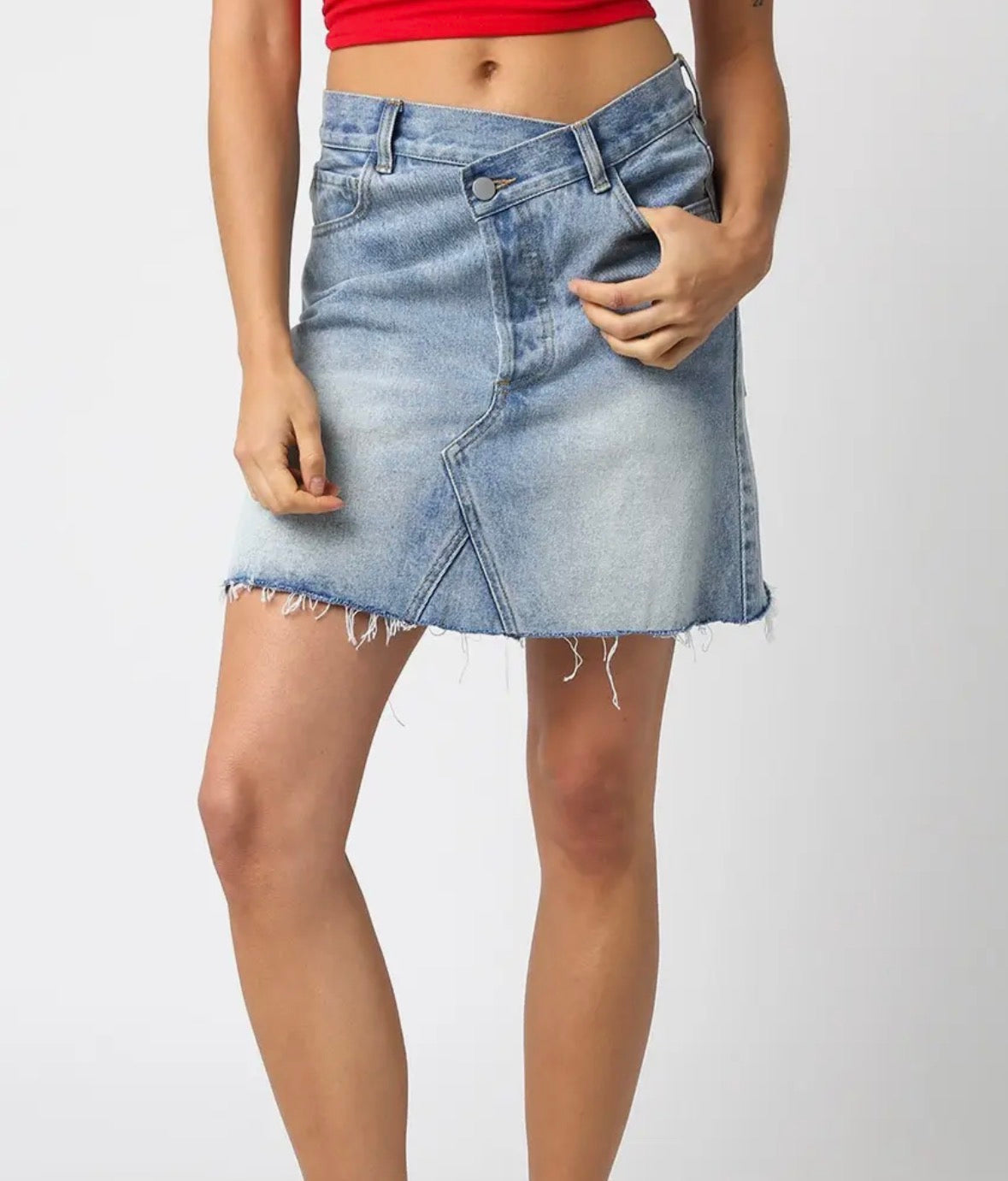 Brooklyn denim skirt