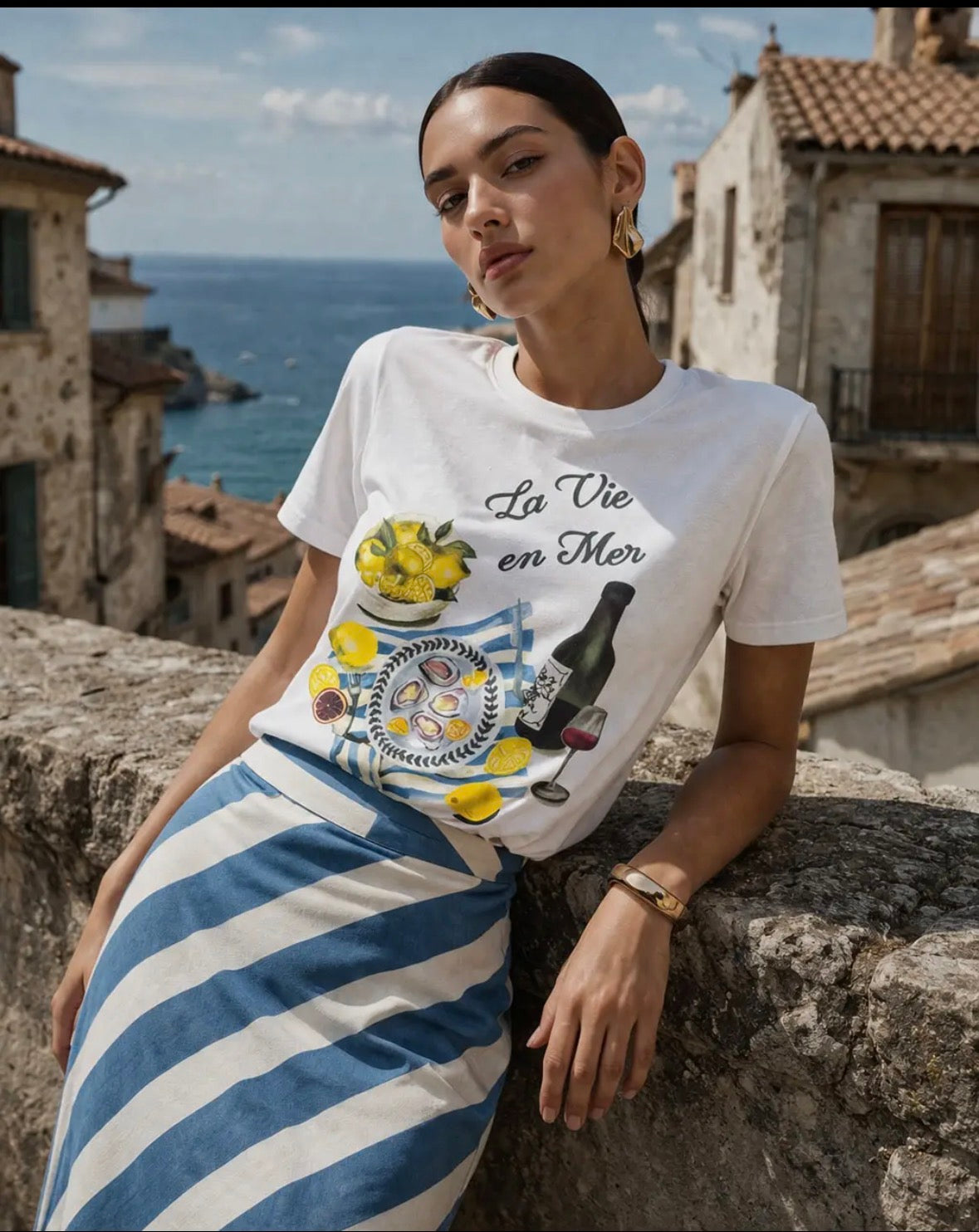 Sweet Claire vacation tee